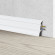 Skaben Wasserfeste Fußleiste Soft Lip mit Kabelkanal Hellgrau / Light Grey 007 Raum1 Skaben Wasserfeste Fußleiste Soft Lip mit Kabelkanal Hellgrau / Light Grey 007 Raum1