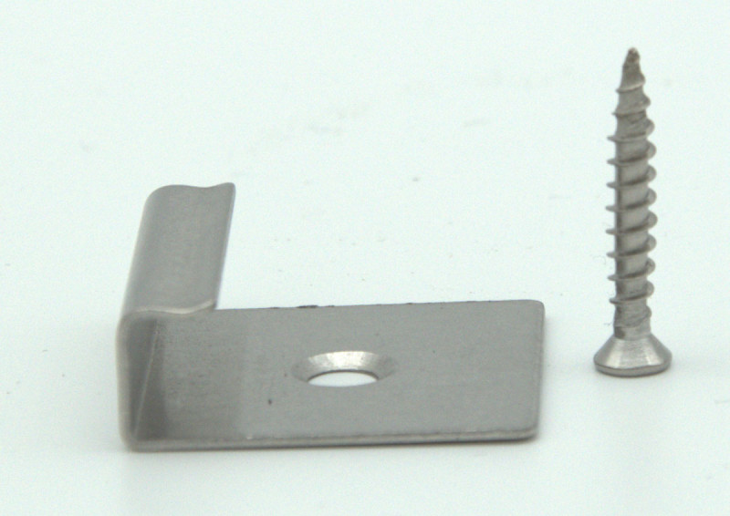 Skaben 20 x WPCfix Start/Endclip inkl. Edelstahlschrauben main product photo