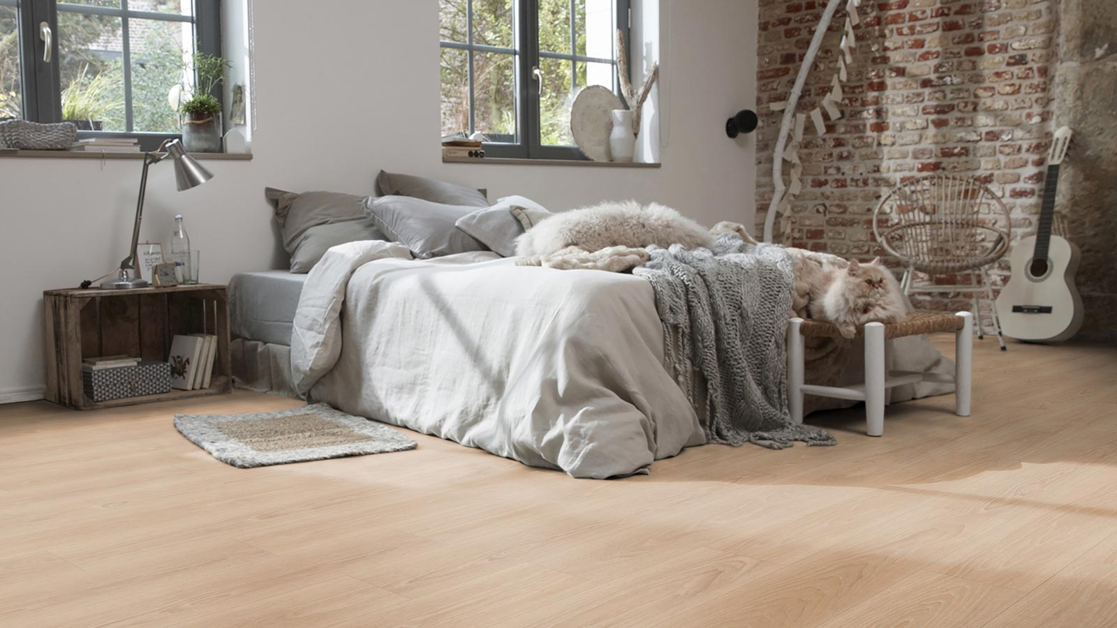 Tarkett Designboden iD Inspiration Click Solid 30 The Authentics Pearl Oak Candis Planke 4V Raum3