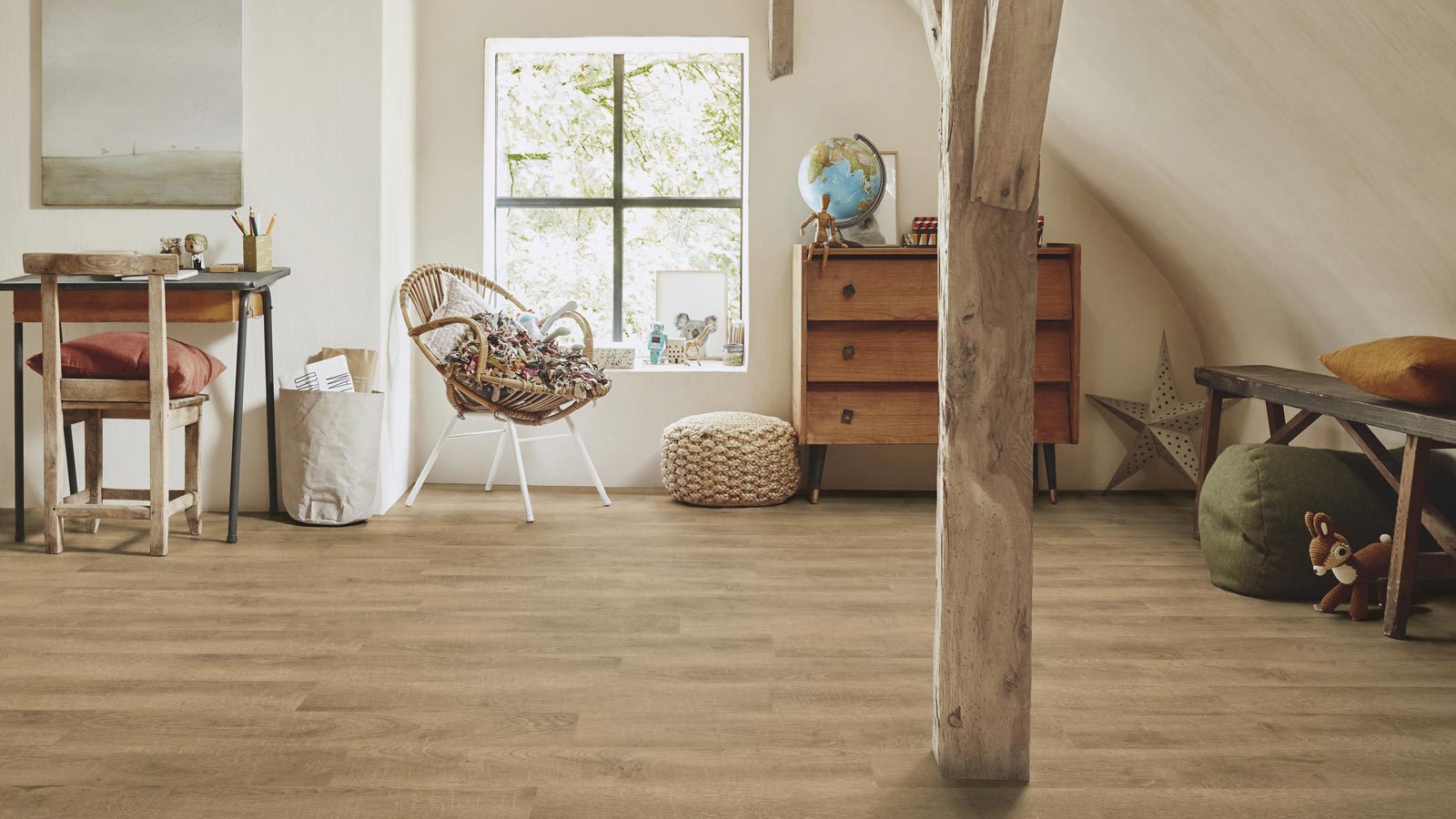 Tarkett Designboden iD Inspiration Click Solid 30 The Classics Antik Oak Natural Planke 4V Raum3