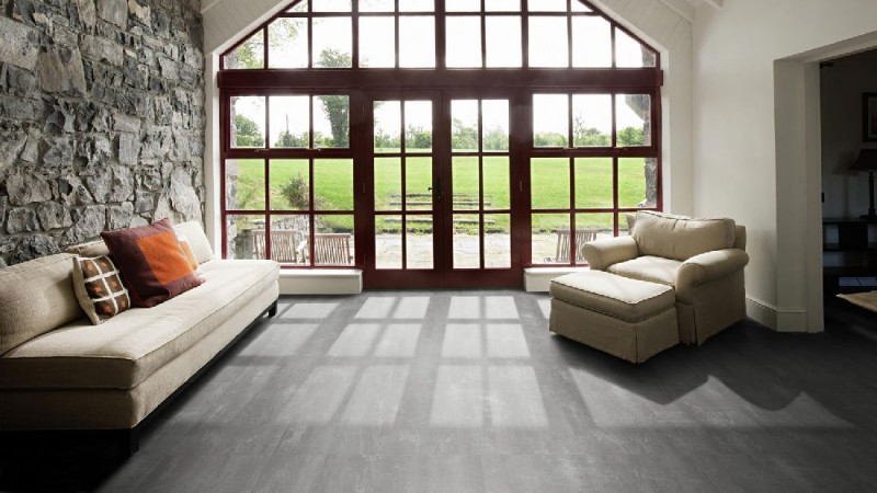 Tarkett Design flooring iD Inspiration Click Solid 30 Classics Composite Cool Grey Tile main product photo