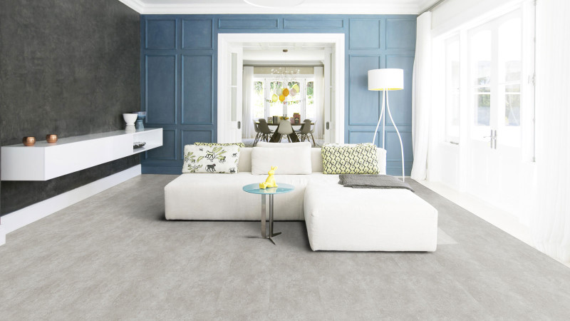 Tarkett Sol design iD Inspiration Click Solid 30 Classics Rock Grey Carrelage M4V main product photo