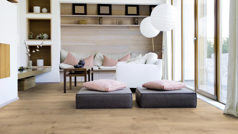 Tarkett Design flooring iD Inspiration Click Solid 30 Classics Rustic Oak Beige Plank M4V main product photo