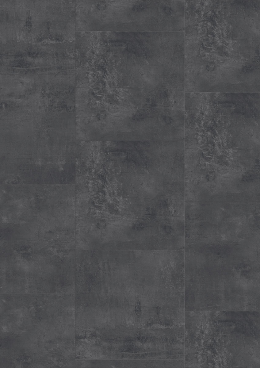 Tarkett Designboden iD Inspiration Click Solid 30 The Classics Vintage Zinc Black Fliese 4V Raum1