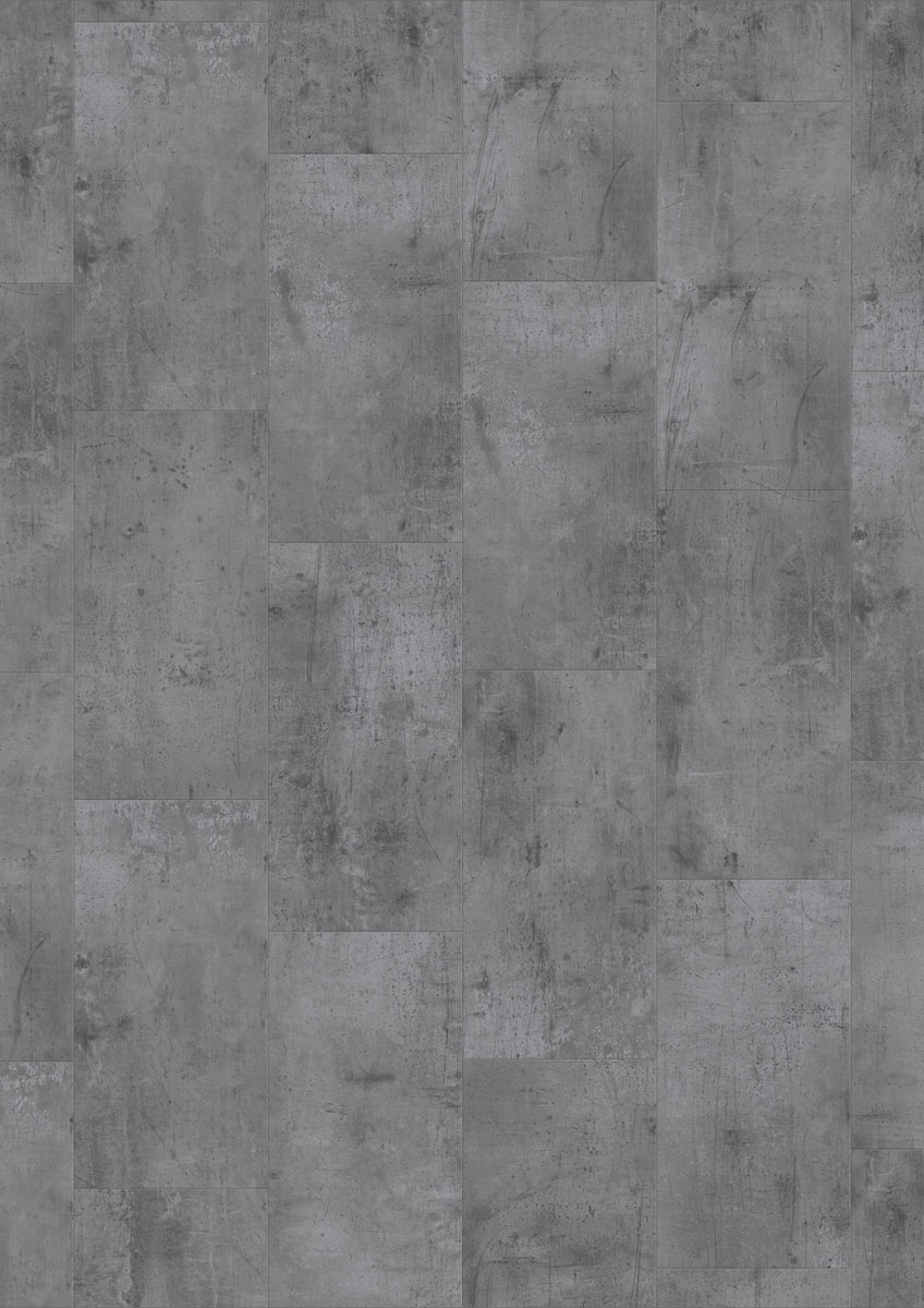 Tarkett Designboden iD Inspiration Click Solid 30 The Classics Vintage Zinc Silver Fliese 4V Raum1