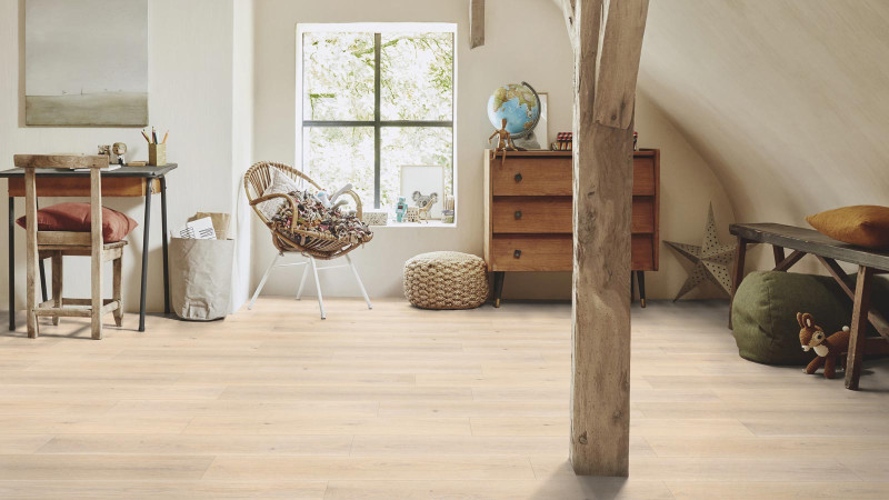 Tarkett Design flooring iD Inspiration Click Solid 55 Authentics Highland Oak Cream Plank M4V main product photo