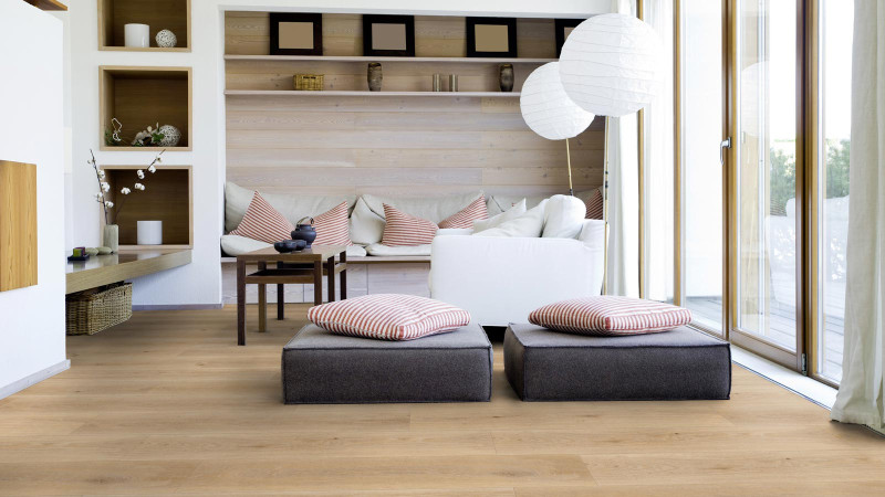 Tarkett Design flooring iD Inspiration Click Solid 55 Authentics Highland Oak Golden Plank M4V main product photo