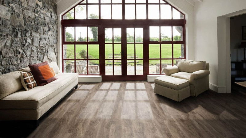 Tarkett Design flooring iD Inspiration Click Solid 55 Classics English Oak Brown Plank M4V main product photo