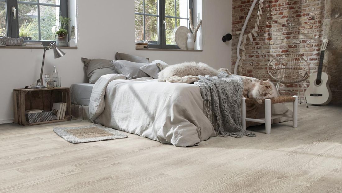 Tarkett Designboden iD Inspiration Click Solid 55 The Classics Scandinavian Oak Medium Beige Pl. 4V Raum4