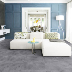 Tarkett Sol design iD Inspiration Click Solid 55 Classics Vintage Zinc Silver Carrelage M4V