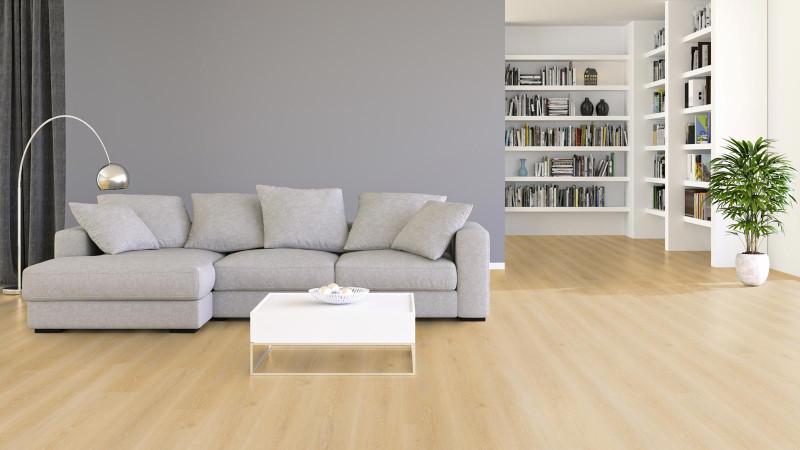 Tarkett Design flooring Starfloor Click Ultimate 55 Highland Oak Light Natural Plank 4V ACSTB main product photo