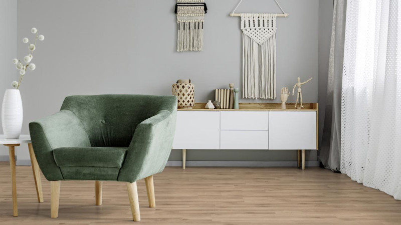 Tarkett Designboden iD Click Ultimate 55 Classics Contemporary Oak Natural Planke 4V main product photo