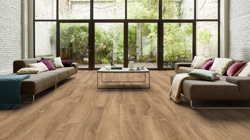 Tarkett Designboden iD Click Ultimate 55 Classics English Oak Natural Planke 4V main product photo