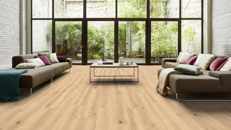 Tarkett Suelo de diseño iD Click Ultimate 70 Naturals Creek Oak Beige Lama 4V main product photo