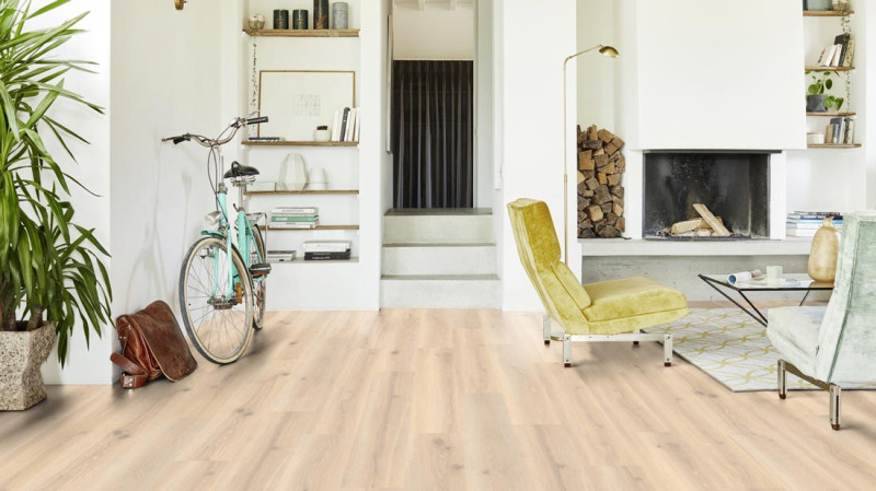 Tarkett Design flooring iD Click Ultimate 70 Naturals Forest Oak Pistaccio Shell Plank 4V main product photo