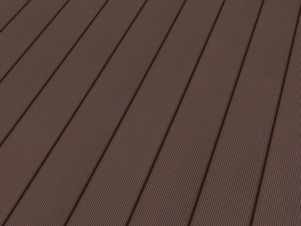 Tarima WPC Prime Marrón Oscuro Acanalada / Ranurada 22 x 143 x 3000-4800