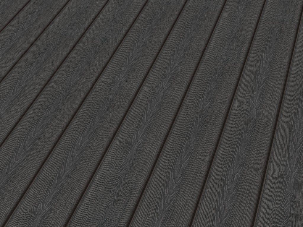 Terrassendiele WPC Prime Dunkelgrau französisch/struktur 3D 22 x 143 x 3000-4800 R3