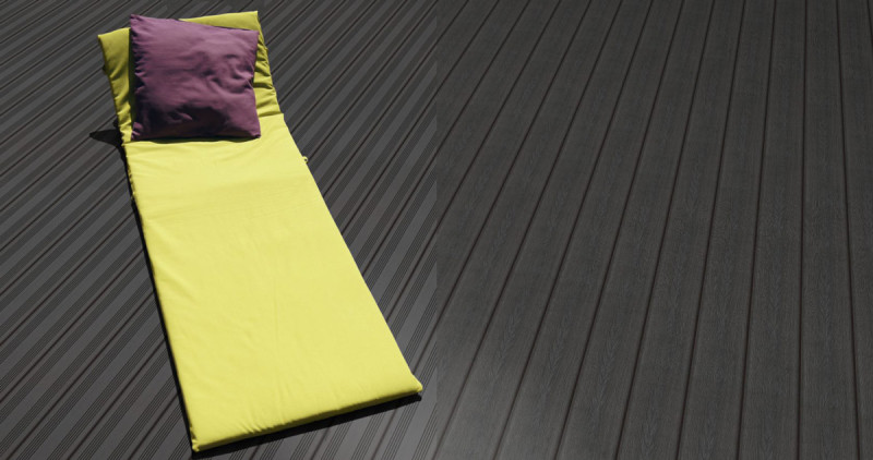 Terrassendiele WPC Prime Dunkelgrau französisch/struktur 3D 22 x 143 x 3000-4800 main product photo