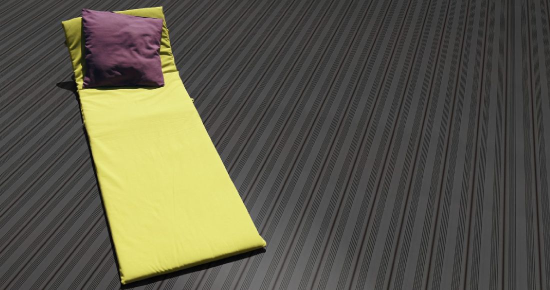 Terrassendiele WPC Prime Dunkelgrau französisch/struktur 3D 22 x 143 x 3000-4800 R6