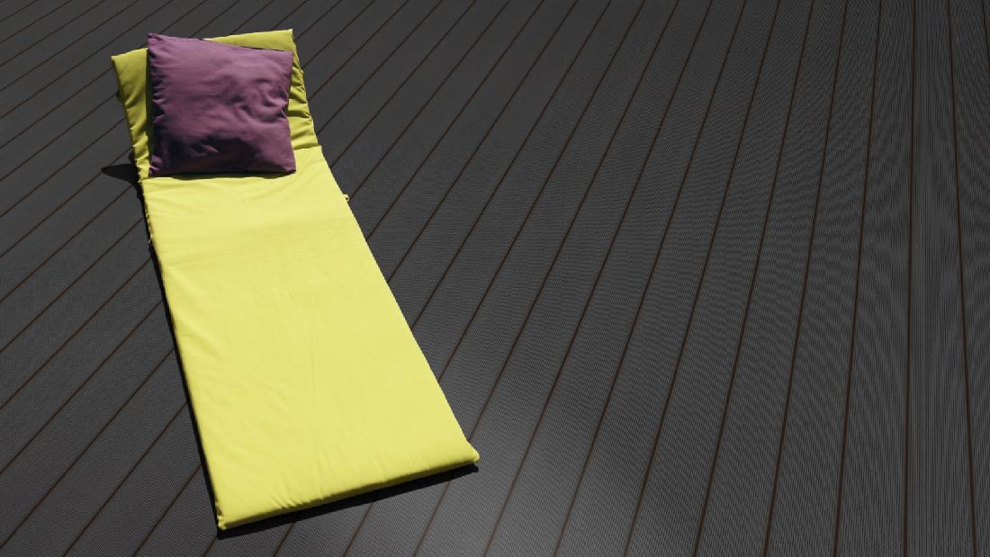 Terrassendiele Smart Prime Dunkelgrau gerillt/genutet 22 x 143 x 3000-4800 R6