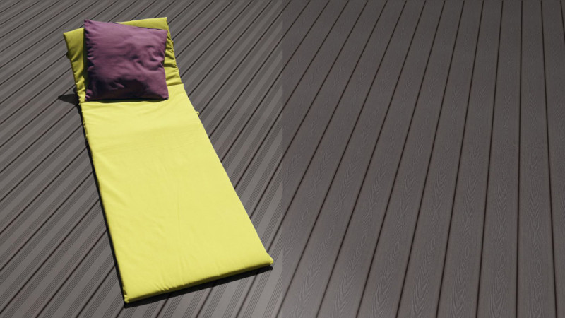 Terrassendiele WPC Prime Hellgrau französisch/struktur 3D 22 x 143 x 3000-4800 main product photo