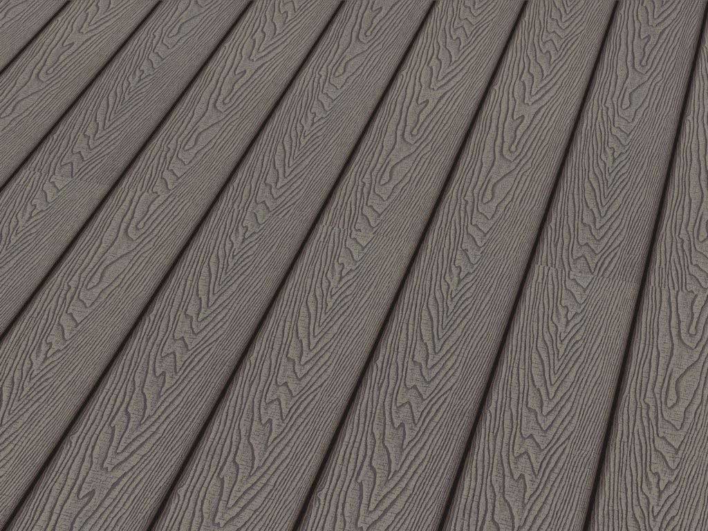 Terrassendiele WPC Prime Hellgrau sägerau fein/grob 22 x 143 R3