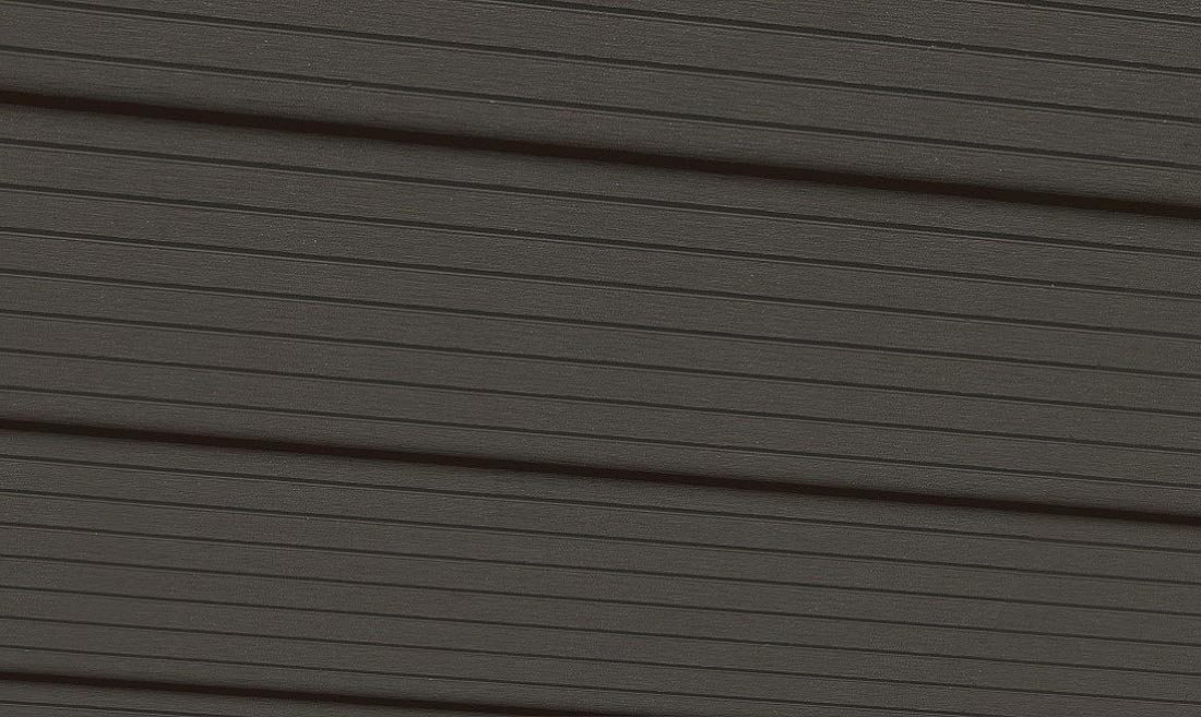 Terrassendiele WPC Smart Dunkelgrau gerillt/genutet  22 x 146 x 3000-4800 mm Raum2