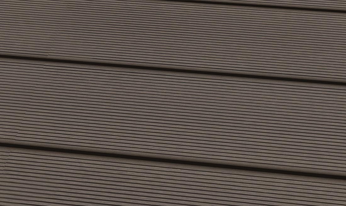 Terrassendiele WPC Smart Hellgrau gerillt/genutet  22 x 146 x 3000-4800 mm Raum1