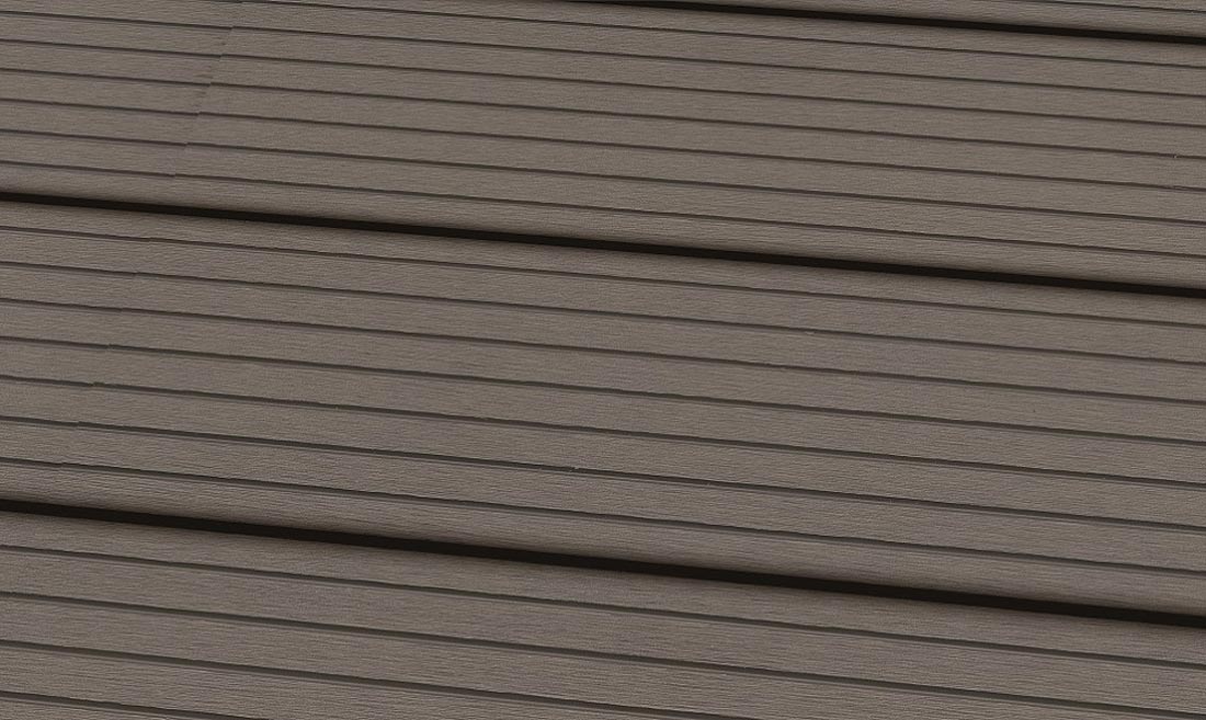 Terrassendiele WPC Smart Hellgrau gerillt/genutet  22 x 146 x 3000-4800 mm Raum2