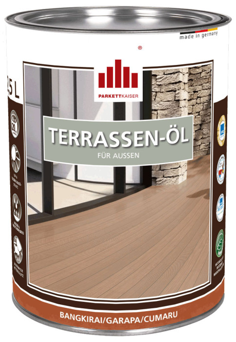 Terrassenöl farblich pigmentiert für Bangkirai, Garapa, Cumaru main product photo