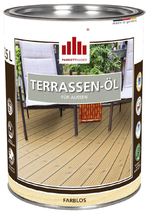 Aceite de terraza incoloro, naturaleza (neutro) main product photo