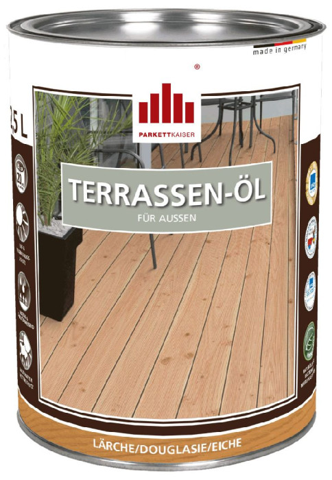 Terrassenöl farblich pigmentiert für Lärche, Douglasie, Eiche main product photo