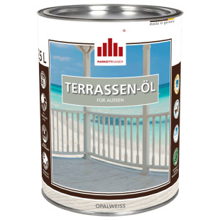 Terrace oil colour pigmented opal white for whitened woods