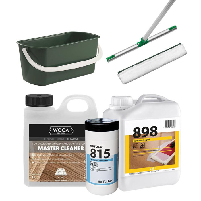 Paquete de cuidado y limpieza de suelos de vinilo Smart Clean main product photo