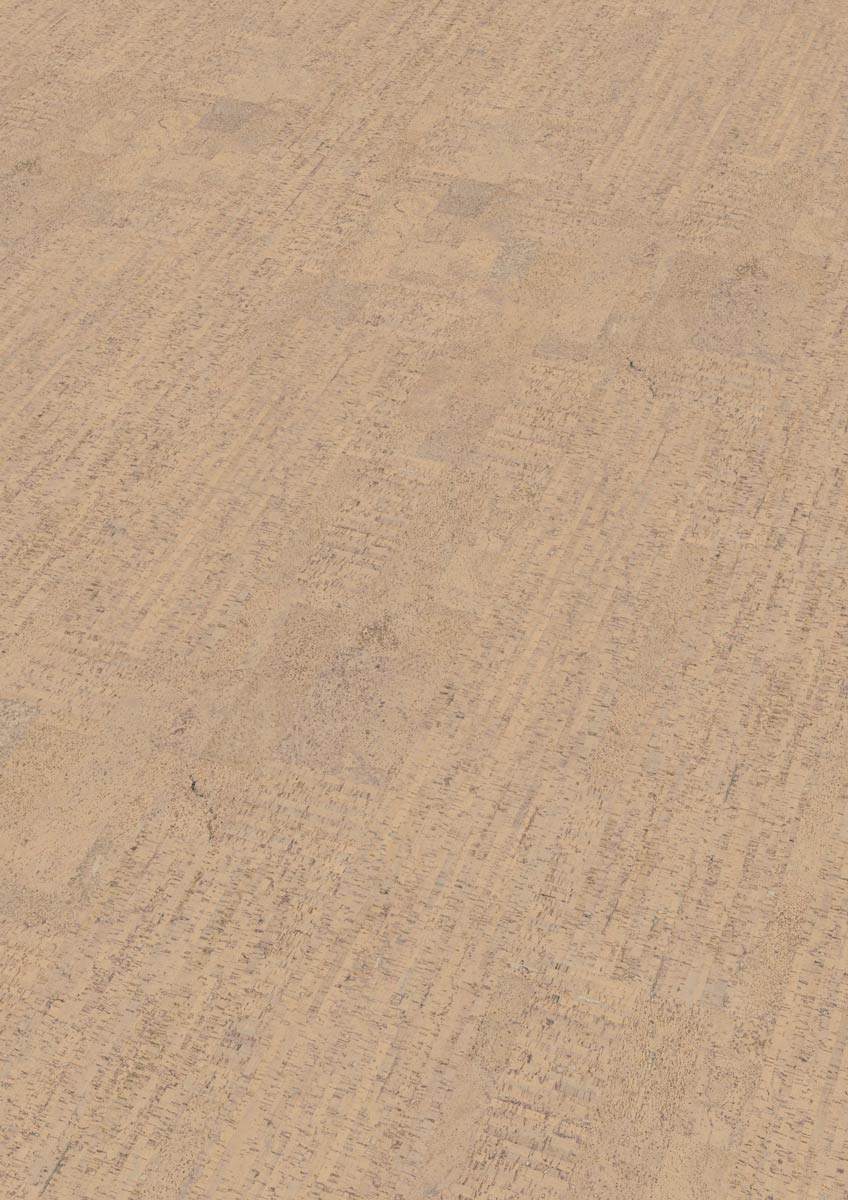 Wicanders Korkboden cork Essence Fashionable Marfim Fliese Raum1