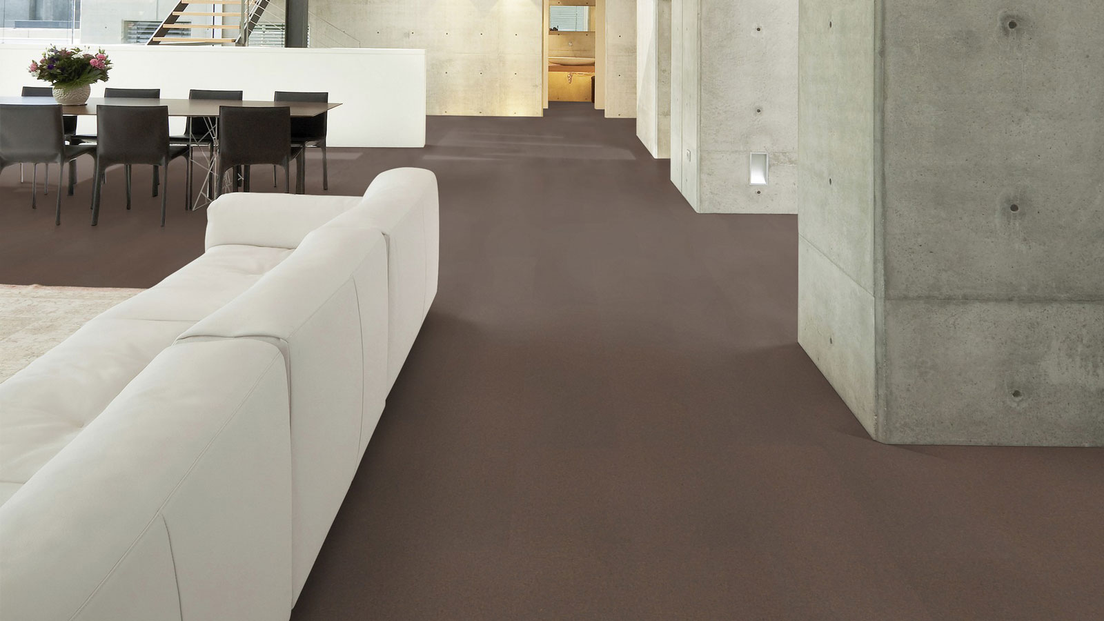 Wicanders Korkboden cork Go Concrete Fliese Raum4