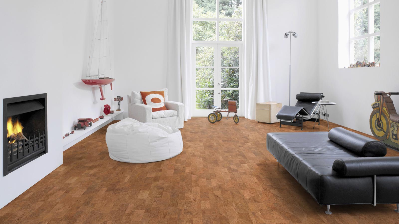 Wicanders Korkboden cork Go Desire Fliese Raum3