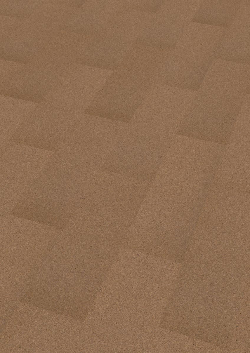 Wicanders Korkboden cork Go Mud Fliese Raum1