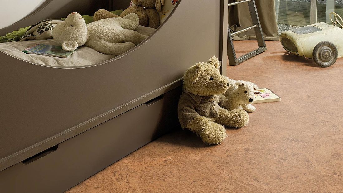 Wicanders Korkboden cork Pure Accent Natural naturbelassen Fliese Raum5