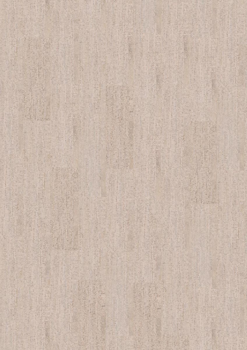Wicanders Korkboden cork Pure Fashionable Antique White vorversiegelt Fliese Raum1