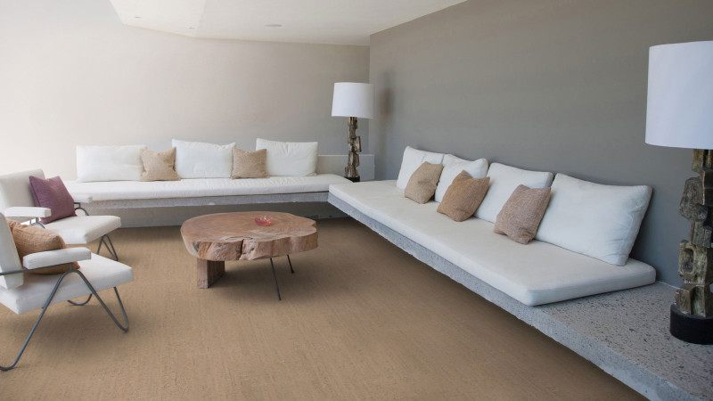 Wicanders Amorim Wise Cork flooring cork Pure Fashionable Camel Pre-Finish Tile main product photo