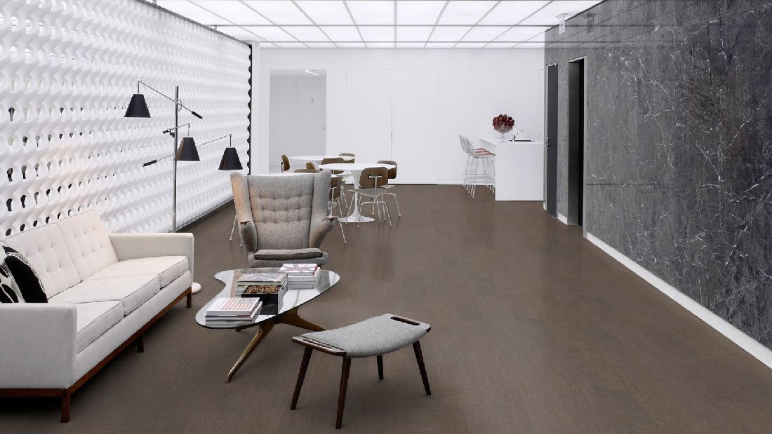 Wicanders Korkboden cork Pure Fashionable Grafite vorversiegelt Fliese Raum8