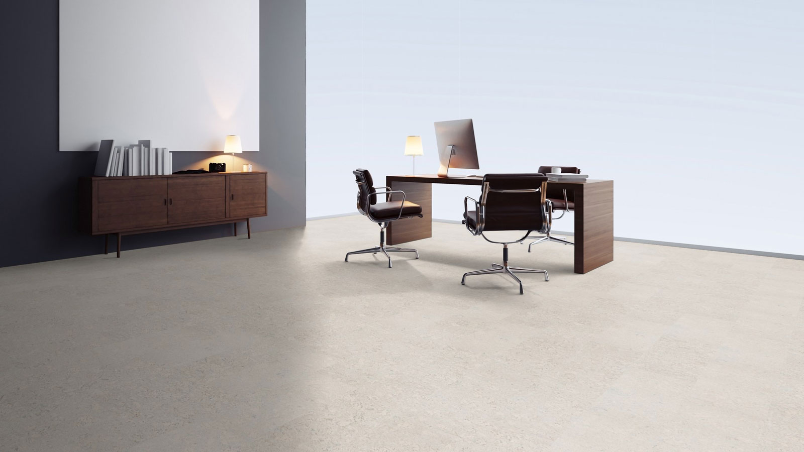 Wicanders Korkboden cork Pure Personality Moonlight vorversiegelt Fliese 4V Raum6