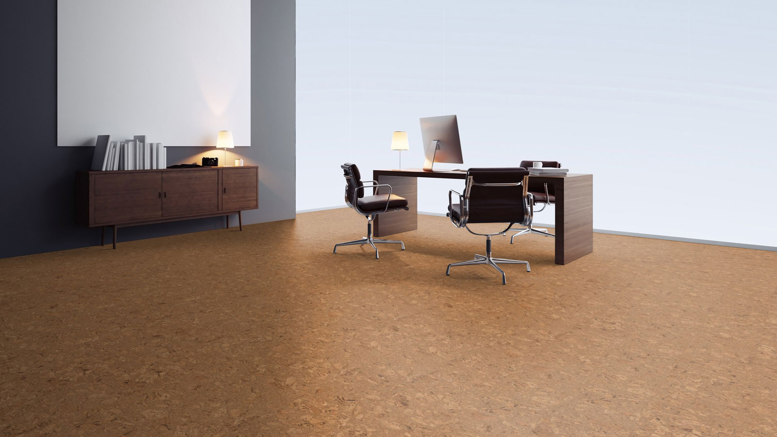 Wicanders Korkboden cork Pure Personality Natural naturbelassen Fliese Raum6