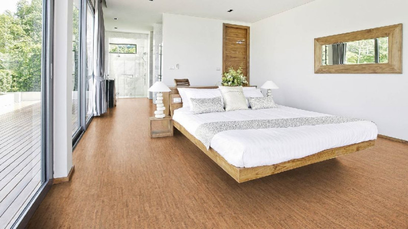 Wicanders Amorim Wise Korkboden cork Pure Traces Natural vorversiegelt Fliese main product photo