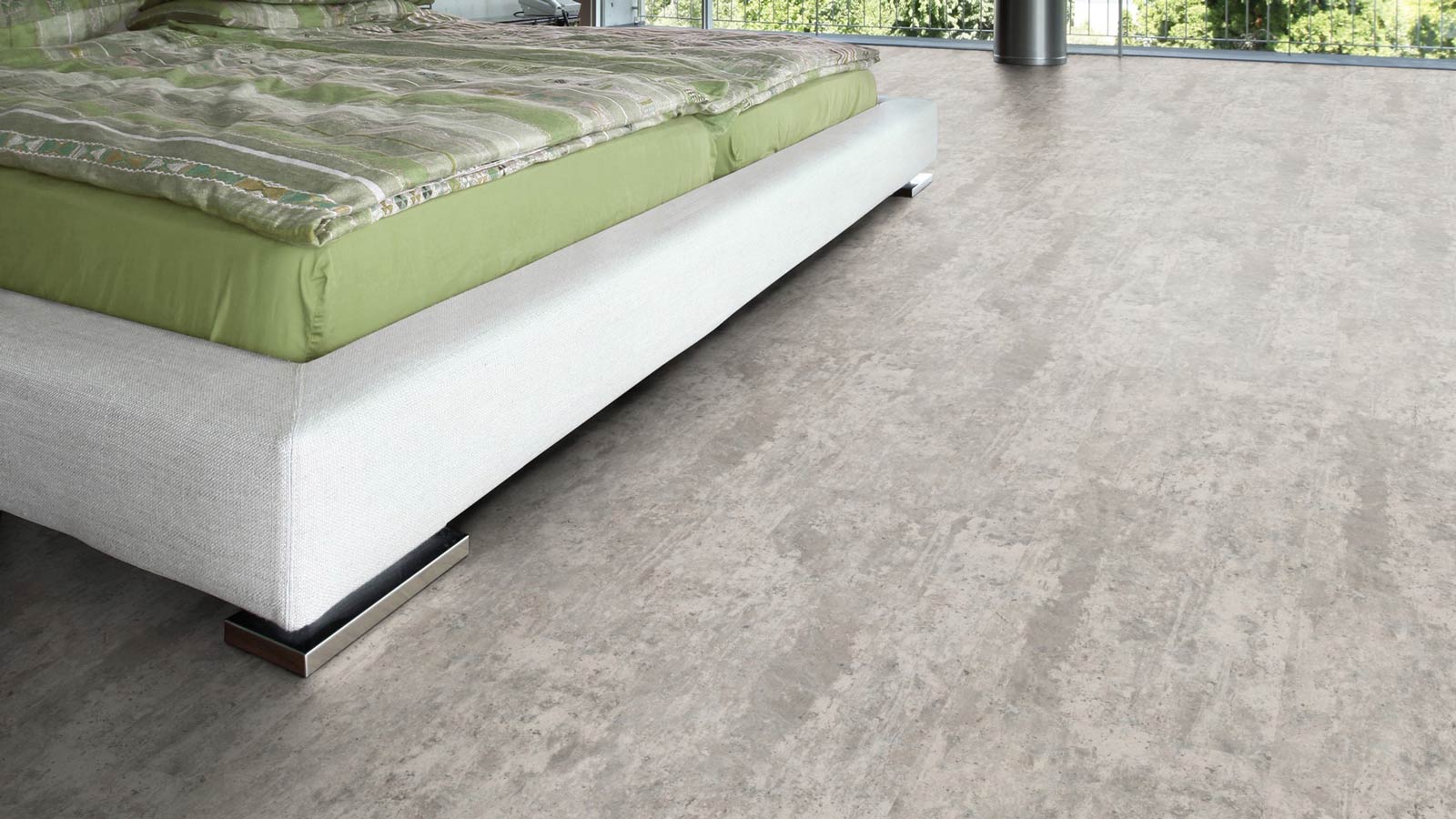 Wicanders Korkboden stone Essence Beton Nordic Fliese Raum4