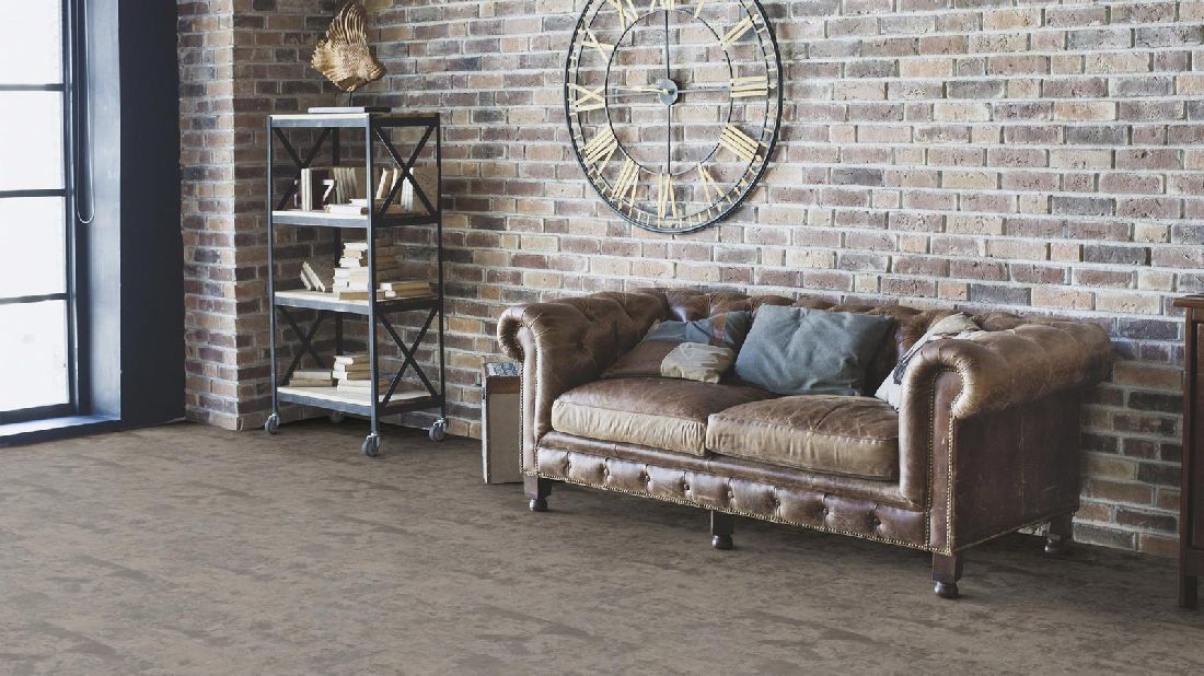 Wicanders Korkboden stone Essence Beton Urban Fliese Raum3