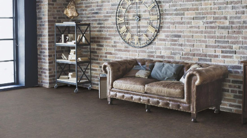 Wicanders Cork flooring stone Essence Concrete Corten Tile main product photo