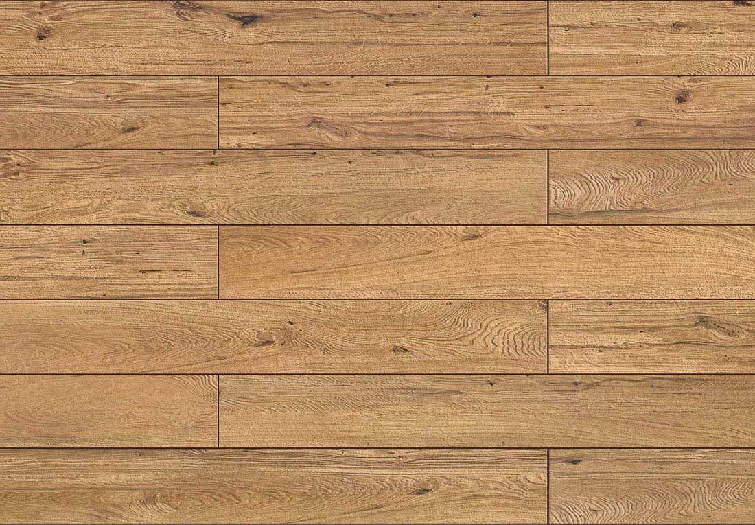 Wicanders Korkboden wood Essence Eiche Rustikal Prime 1-Stab Landhausdiele / Langdiele 4V Raum1