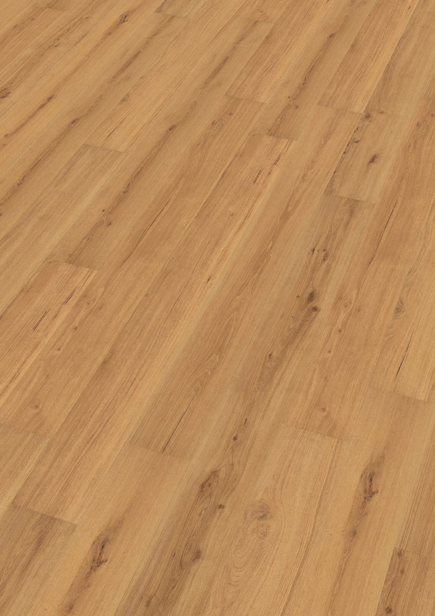 Wicanders Korkboden wood Essence Golden Prime Oak 1-Stab Landhausdiele / Kurzdiele Raum1